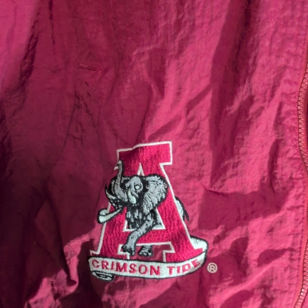 Alabama Crimson Tide Starter Jacket Size Xl Vintage NCAA - Picture 7 of 9